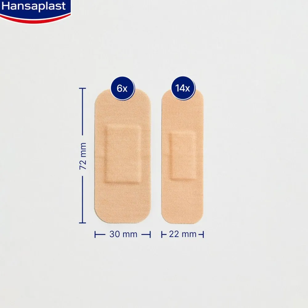 Elastic Pflaster | Elastische Pflaster | Pflaster-Set | Für Finger & Gelenke | 20 Stk. - Jetzt 20% mit dem Code hp20 sparen|Hansaplast New