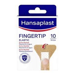 Fingerstrips Pflaster | Fingerpflaster | Besonders flexibler Wundschutz | Wasserabweisendes Pflaster | Schützt vor 99 % der Bakterien | 10 Stück - Jetzt 20% mit dem Code hp20 sparen|Hansaplast New