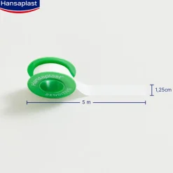 Fixierpflaster Sensitive | Hautfreundlich | Von Hand reißbar | Zur Fixierung von Wundauflagen | 5 m x 1,25 cm - Jetzt 20% mit dem Code hp20 sparen|Hansaplast Outlet