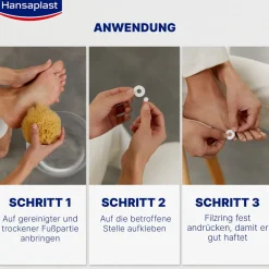 Hühneraugen-Druckschutzringe | Sofortige Schmerzlinderung | Schutz bei Hühneraugen, Hornhaut & Druckstellen | Extra weich & hautfreundlich | Selbstklebend | 20 Ringe - Jetzt 20% mit dem Code hp20 sparen|Hansaplast Best