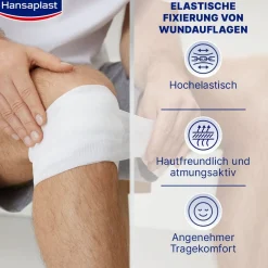 MED Elastische Fixierbinde 4 m x 8 cm - Jetzt 20% mit dem Code hp20 sparen>Hansaplast