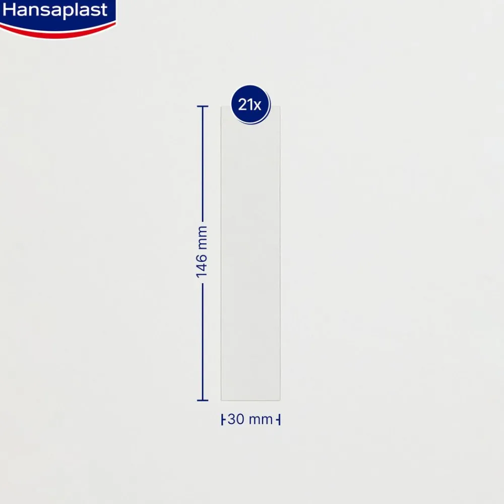 Narben Reduktion XL | Pflaster für Narben | Wasserfeste Narbenpflaster | 21 Stk. - Jetzt 20% mit dem Code hp20 sparen>Hansaplast Hot