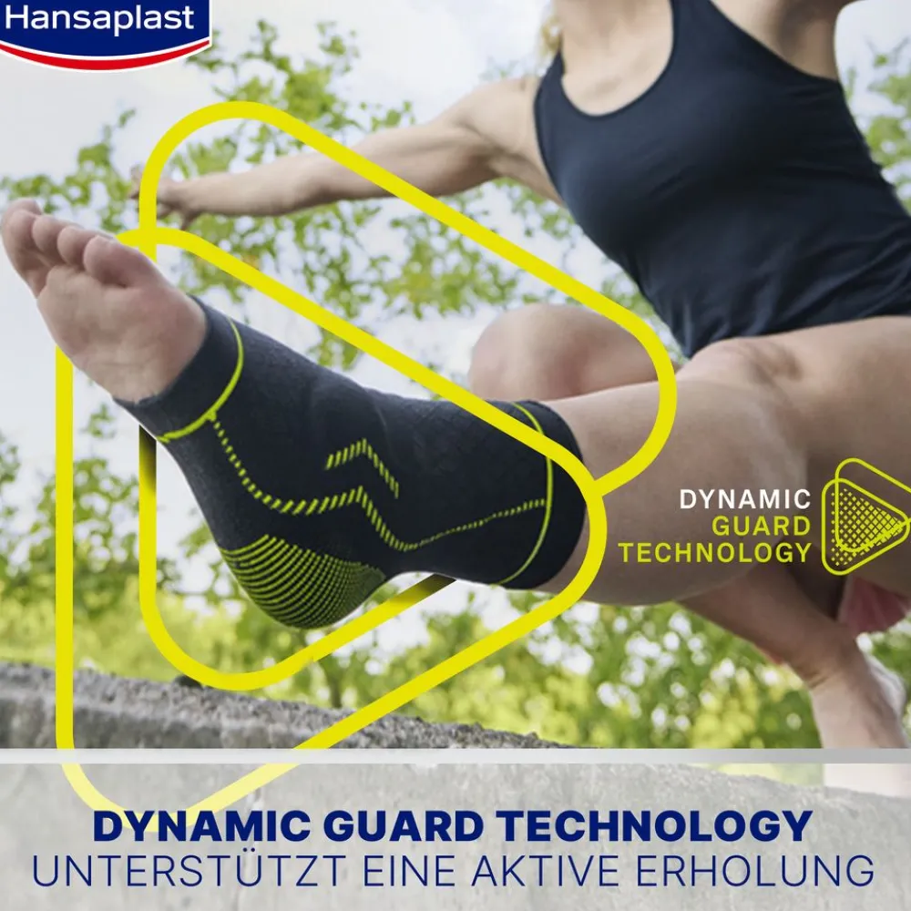 Performance Fußgelenkbandage S/M | Schützende Sportbandage | Fußgelenkbandage | Flexibel - Jetzt 20% mit dem Code hp20 sparen>Hansaplast New