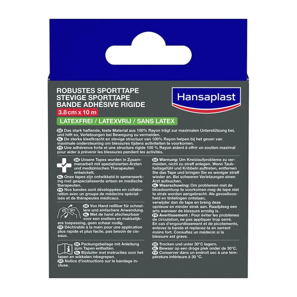ROBUSTES Sporttape 3,8 cm x 10 m - Jetzt 20% mit dem Code hp20 sparen|Hansaplast