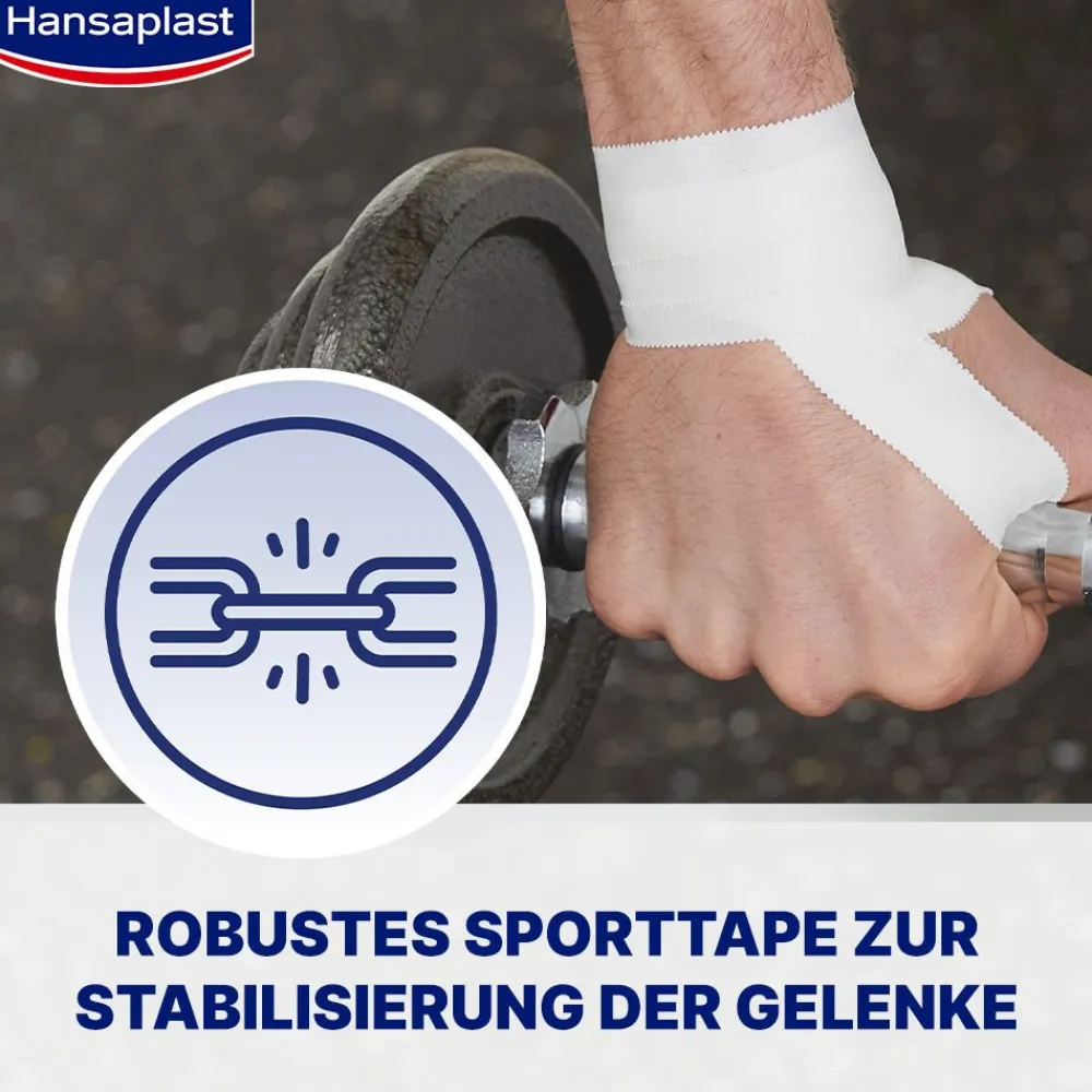 ROBUSTES Sporttape 2,5 cm x 10 m - Jetzt 20% mit dem Code hp20 sparen>Hansaplast Online
