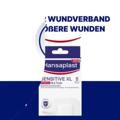 Sensitive 4XL Wundpflaster | Steril | Besonders hautfreundlich | Für größere & postoperative Wunden | Blockiert 99 % der Bakterien | 10 x 20 cm | 5 Stück - Jetzt 20% mit dem Code hp20 sparen><noscript><img width=