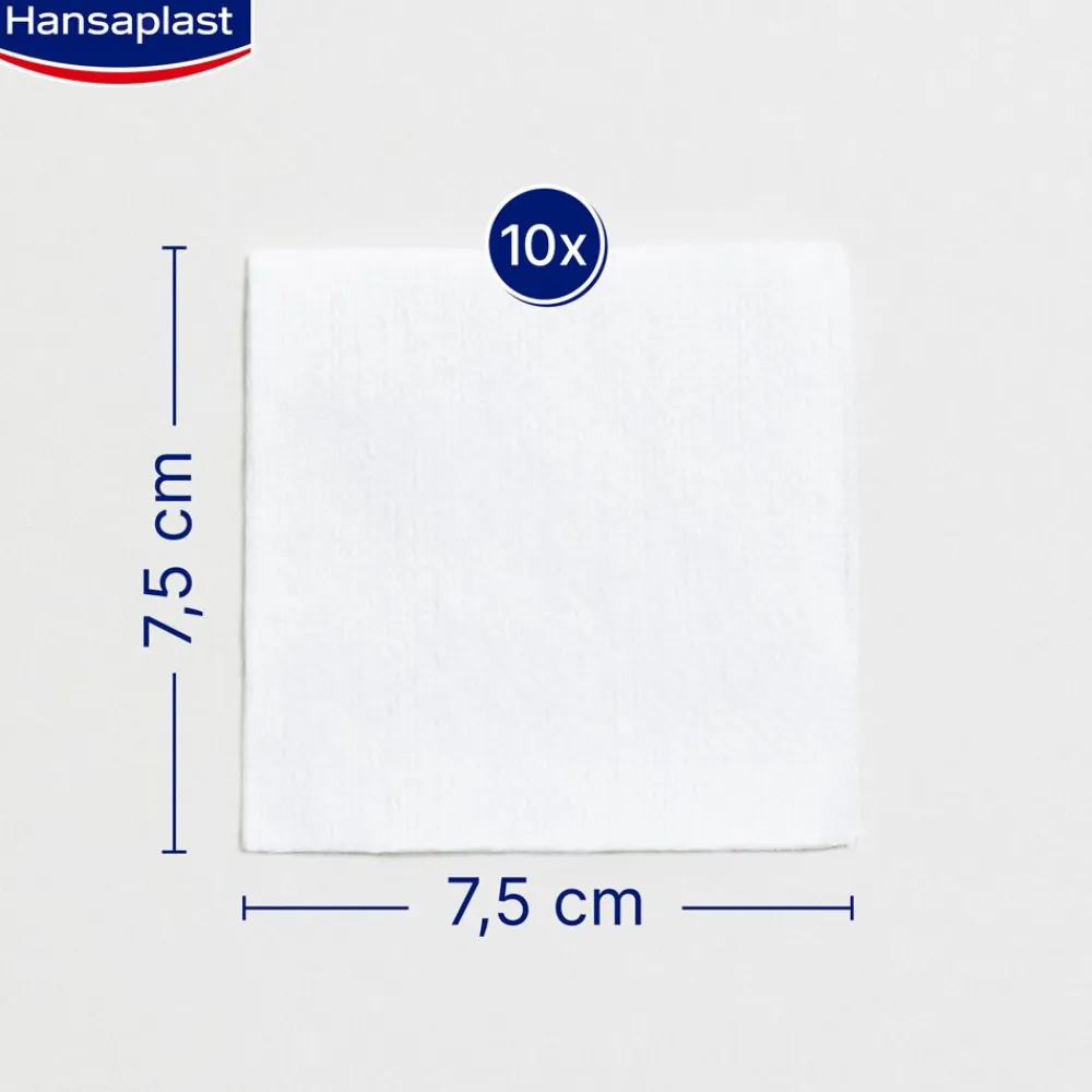Soft Kompresse 7.5x7.5cm10 Stück - Jetzt 20% mit dem Code hp20 sparen>Hansaplast Clearance