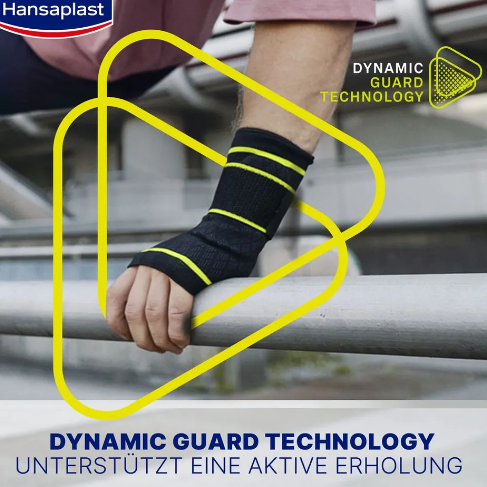 Sport Handgelenkbandage S/M | Schützende Sportbandage | Handgelenkschoner | Flexibel - Jetzt 20% mit dem Code hp20 sparen|Hansaplast Online