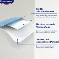 Ultra Sensitive XXL Wundverband | Besonders sanft & weich | Für sehr empfindliche Haut | Schützt vor 99 % der Bakterien | 8x 10 cm | 5 Stück - Jetzt 20% mit dem Code hp20 sparen><noscript><img width=