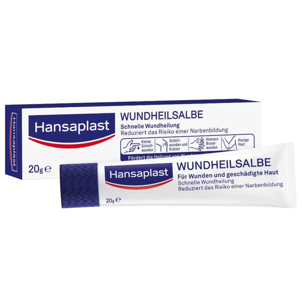 Wundheilsalbe | Fördert Wundheilung | Salbe für offene Wunden - Jetzt 20% mit dem Code hp20 sparen|Hansaplast