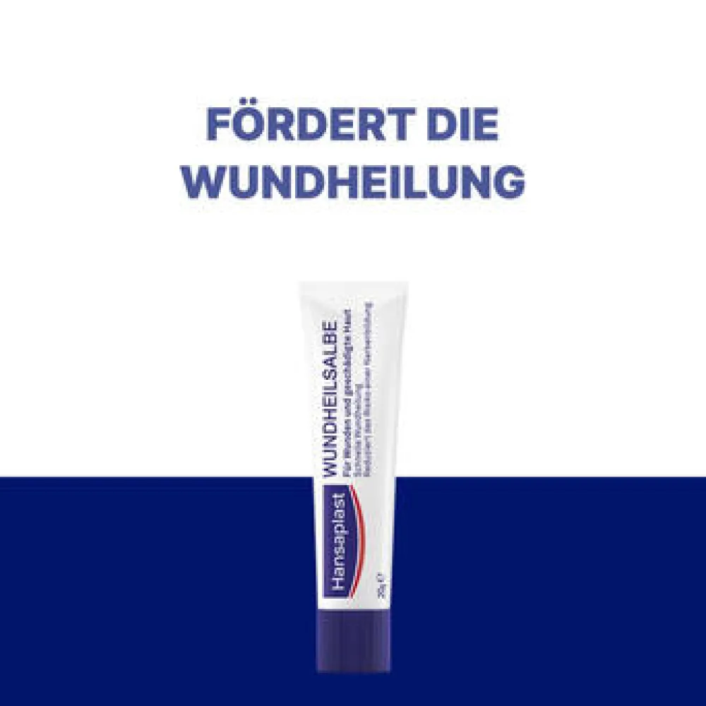 Wundheilsalbe | Fördert Wundheilung | Salbe für offene Wunden - Jetzt 20% mit dem Code hp20 sparen|Hansaplast