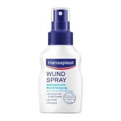 Wundspray | Antiseptische Reinigung | Schützt die Wunde | Einfache Wundreinigung - Jetzt 20% mit dem Code hp20 sparen>Hansaplast Outlet