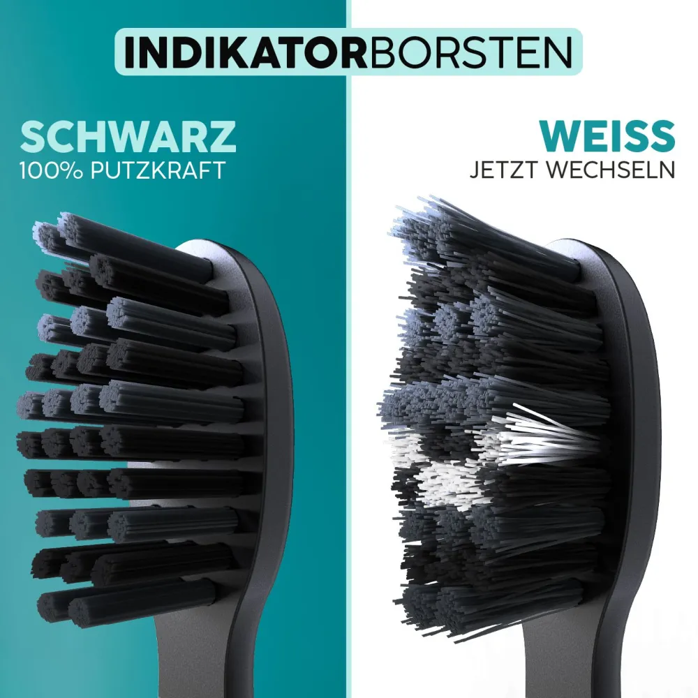 Aufsteckbürsten ECO VIBE 3 AllBlack|happybrush Discount