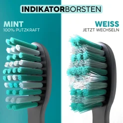 Aufsteckbürsten ECO VIBE 3 Black-Mint|happybrush Sale