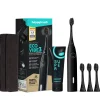 Schallzahnbürste ECO VIBE 3 AllBlack | Set>happybrush Best