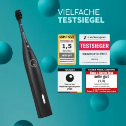 Schallzahnbürste ECO VIBE 3 AllBlack | Set><noscript><img width=