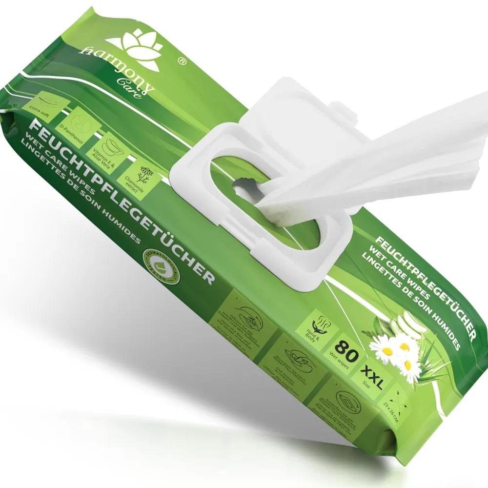 Harmony Care® Premium Feuchttücher für Erwachsene - XXL extra dick> Best