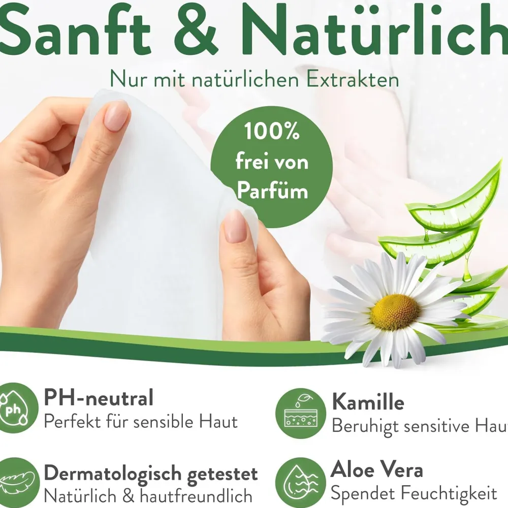 Harmony Care® Premium Feuchttücher für Erwachsene - XXL extra dick> Best