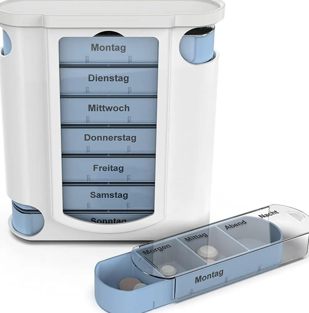 Pillenbox / Tablettenbox - Premium Wochendosiere>HARO