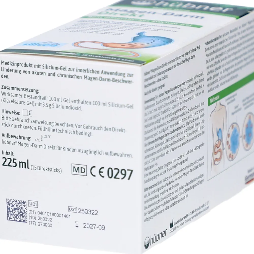 Magen-Darm Direkt – Rein mineralisches Silicium-Gel>hübner Best