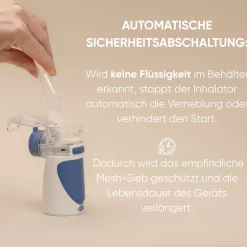 ® Inhalationsgerät – Tragbarer, Reisetauglicher Inhalator für Erwachsene & Kinder|Health Press New