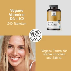 HealthyWorld Vegane Vitamine D3+K2| Sale