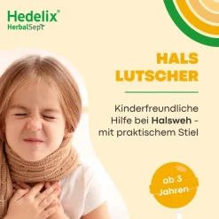 Hedelix HerbalSept Hals Lutscher Kids> Hot