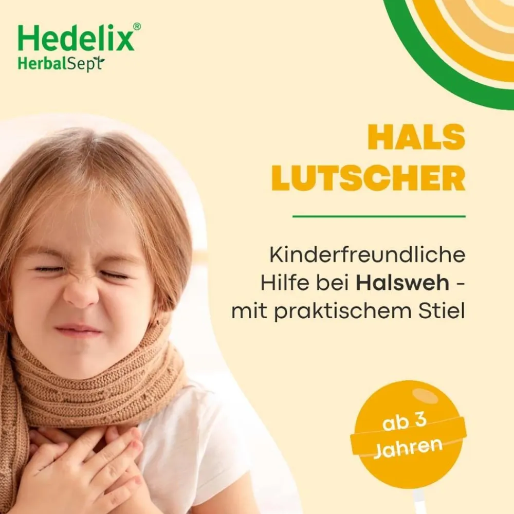 Hedelix HerbalSept Hals Lutscher Kids> Hot