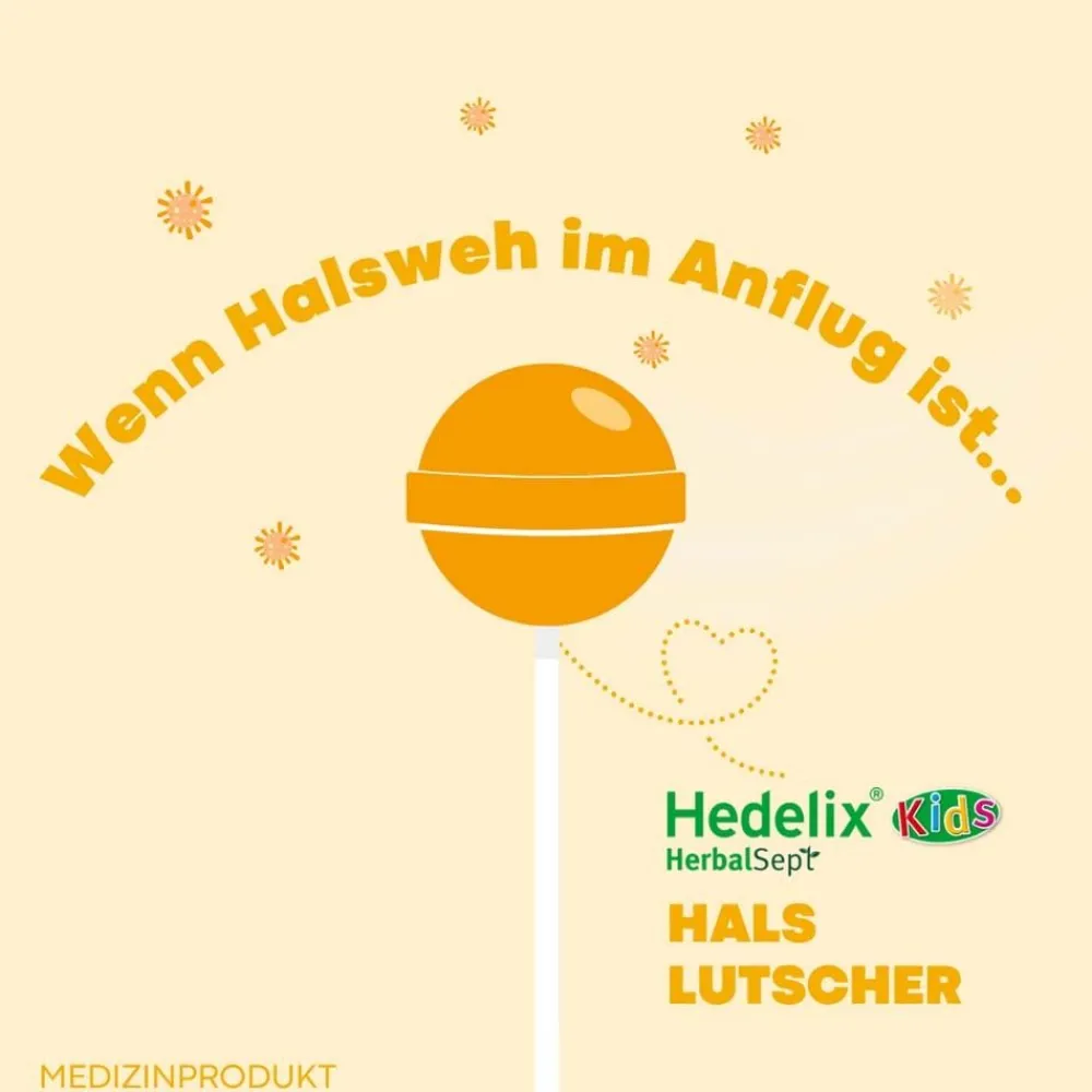 Hedelix HerbalSept Hals Lutscher Kids> Hot