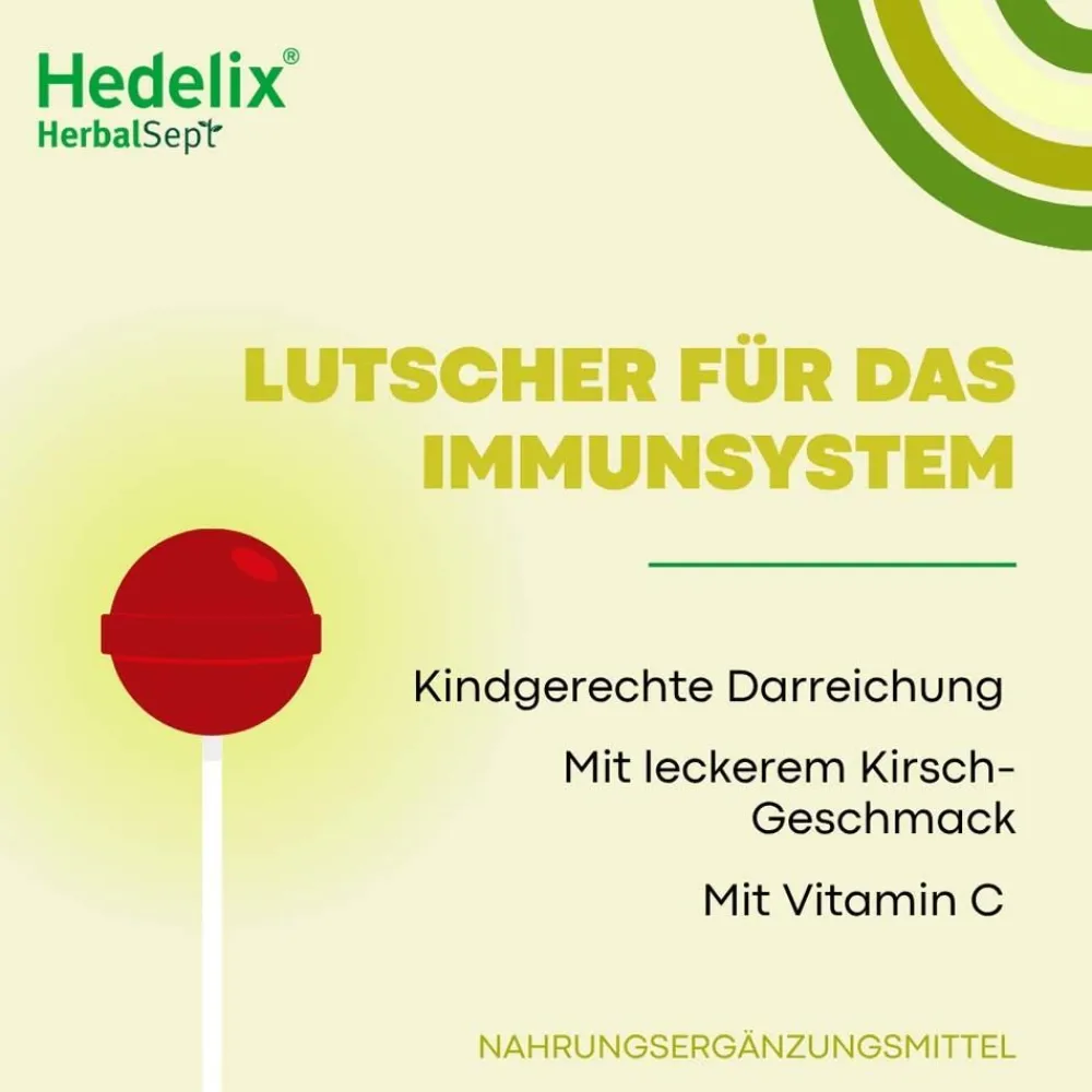 Hedelix HerbalSept Immun Lutscher Kids> New
