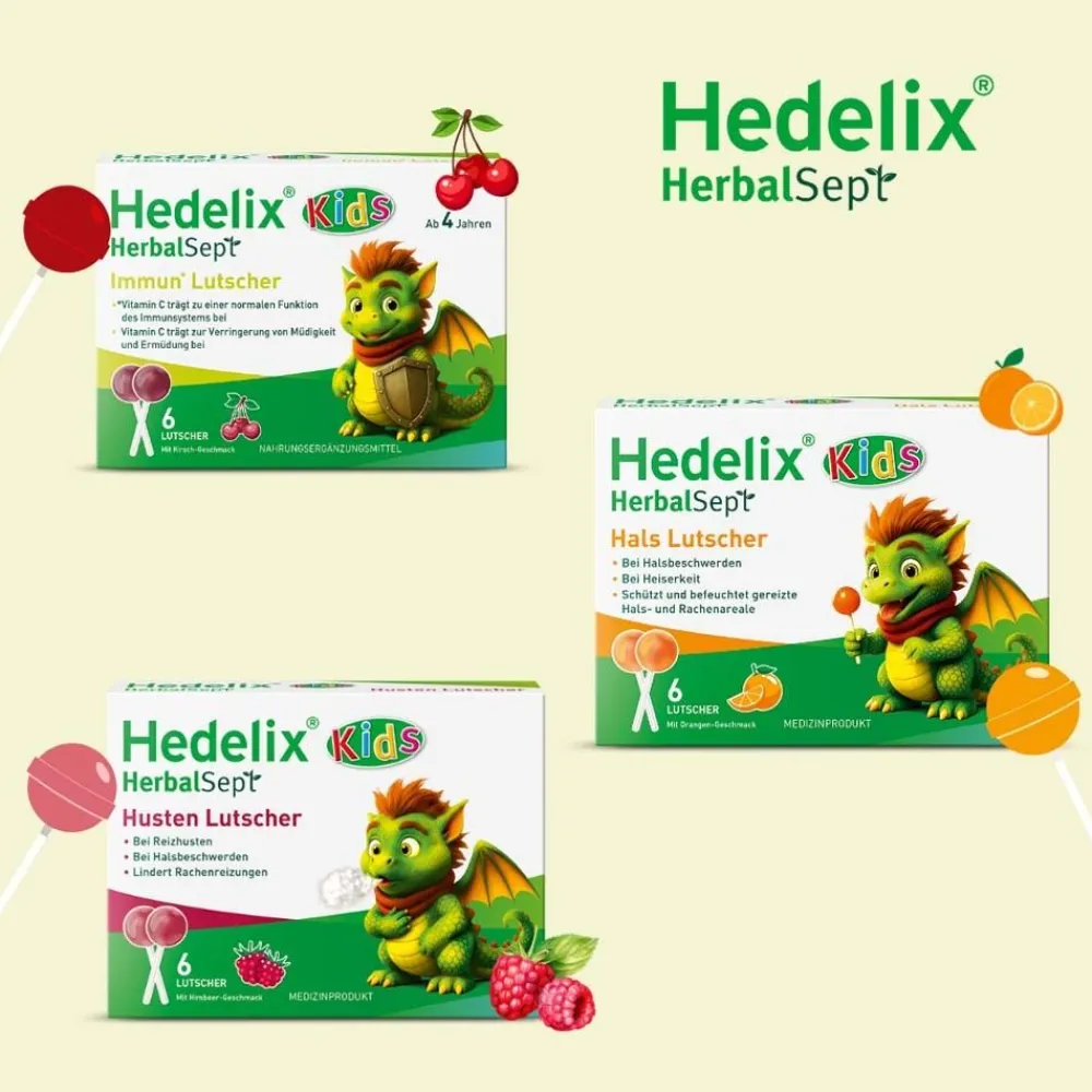 Hedelix HerbalSept Immun Lutscher Kids> New