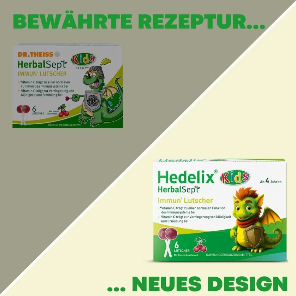 Hedelix HerbalSept Immun Lutscher Kids> New