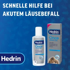 ® Once Liquid Gel - Schnelle Hilfe bei akutem Läusebefall|Hedrin Online