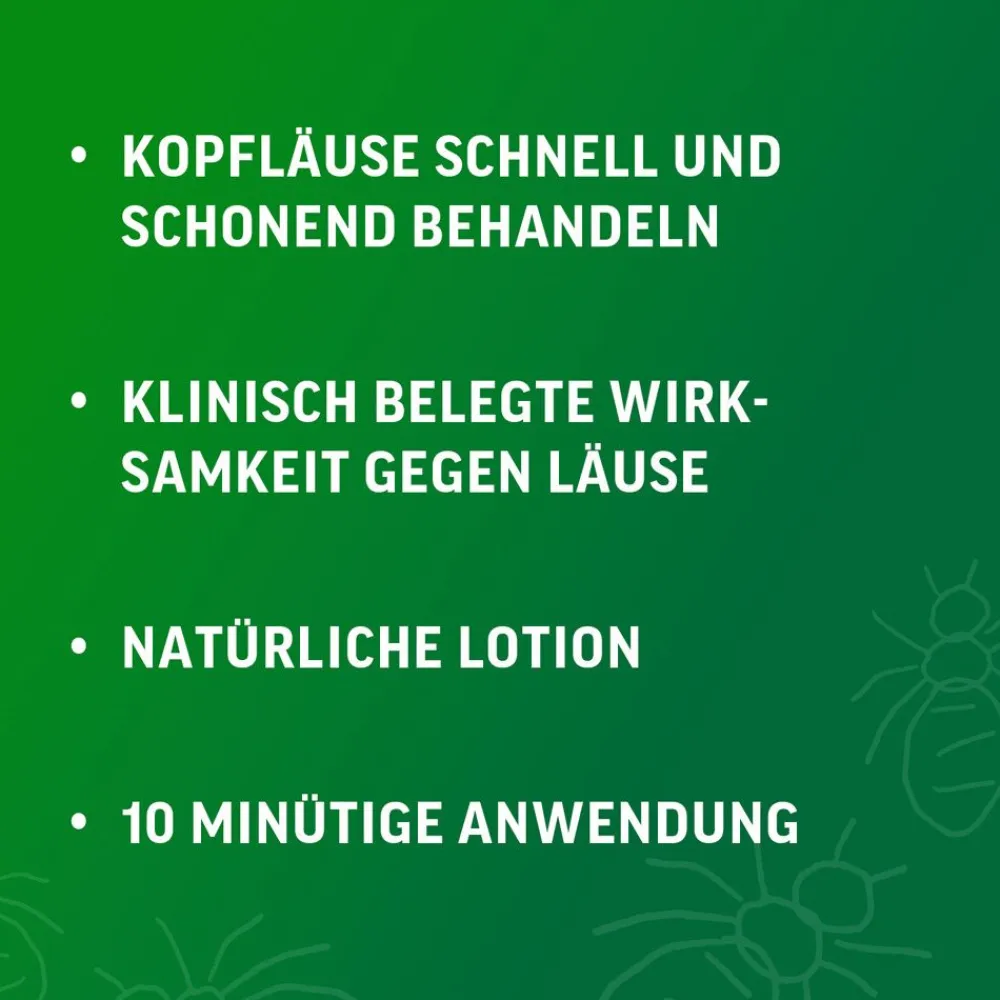 HEDRIN® Once Natural, Läusemittel mit natürlichen Inhaltsstoffen zur schonenden Behandlung von Kopfläusen| Hot