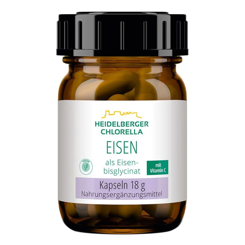 ® EISEN ALS Eisenbisglycinat Kapseln|HEIDELBERGER CHLORELLA