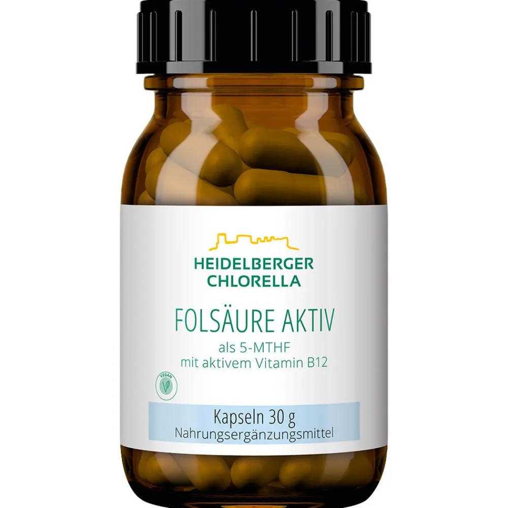 ® Folsäure aktiv + Vit. B12 aktiv|HEIDELBERGER CHLORELLA Online