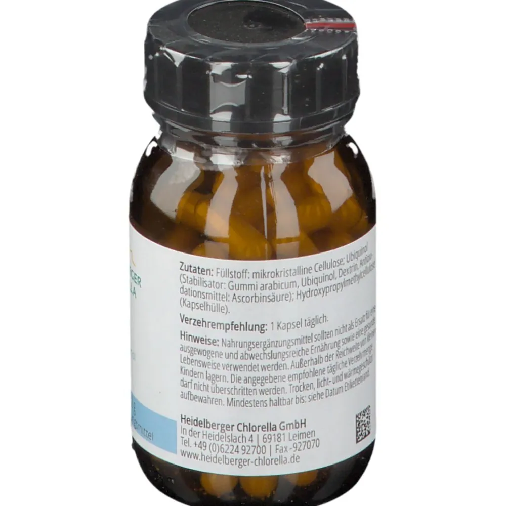 ® Q10 als UbiquinoL Kapseln|HEIDELBERGER CHLORELLA Discount