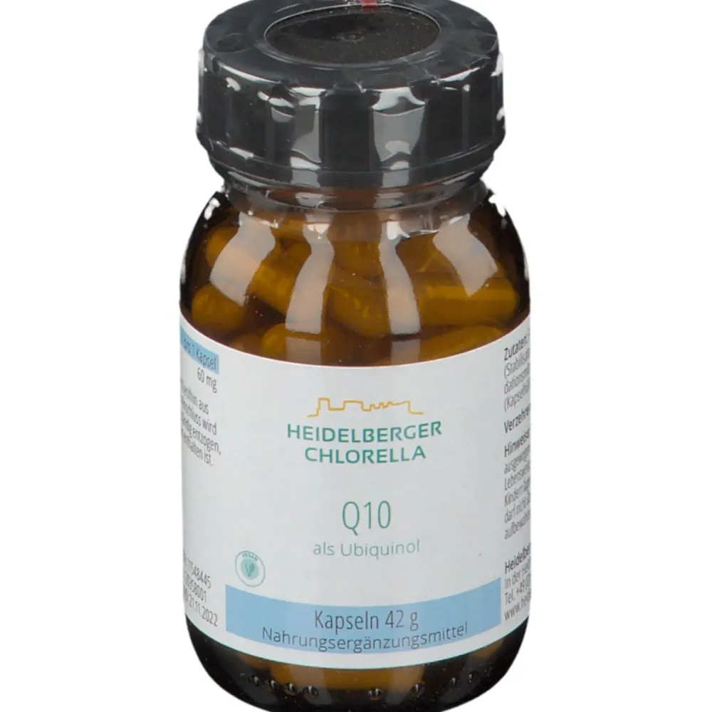 ® Q10 als UbiquinoL Kapseln|HEIDELBERGER CHLORELLA Discount