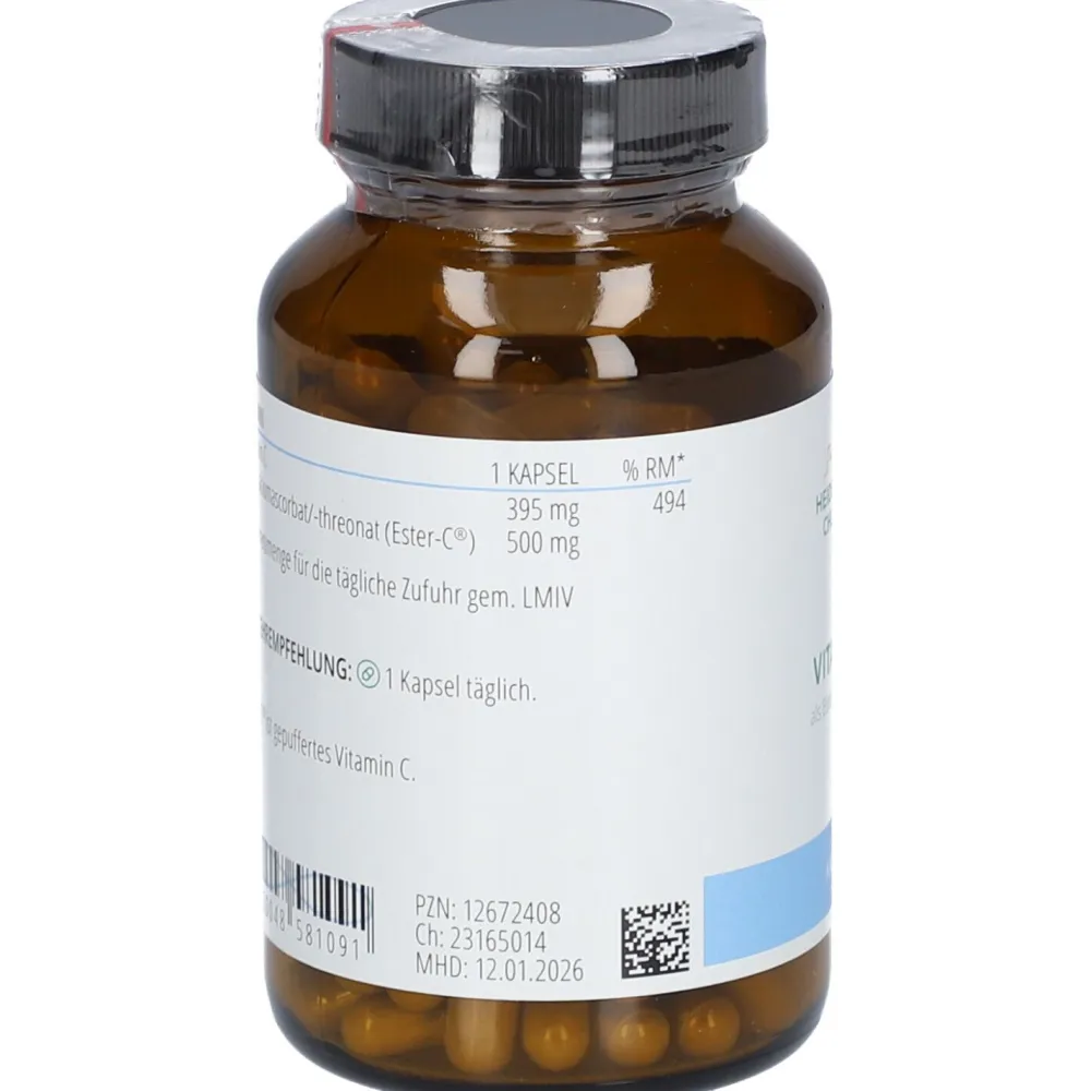 Vitamin C ALS Ester-C® gepuffert|HEIDELBERGER CHLORELLA Discount
