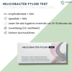 Helicobacter Pylori Test - Helicobacter Pylori Schnelltest - Zuhause Test - The|TESTER Sale