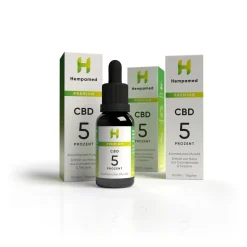 3x Premium CBD Öl 5 %>Hempamed Best
