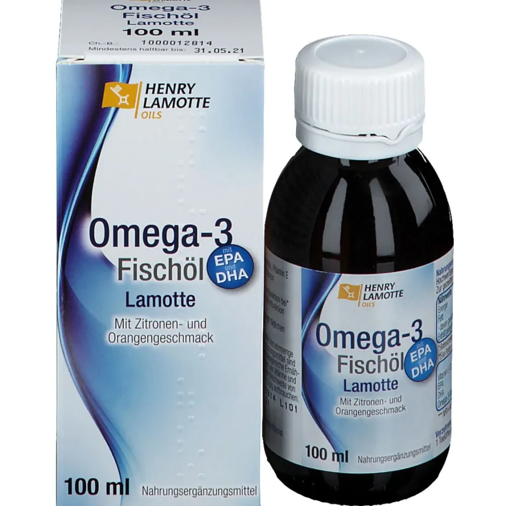 HENRY LAMOTTE OILS Omega-3 Fischöl| Discount
