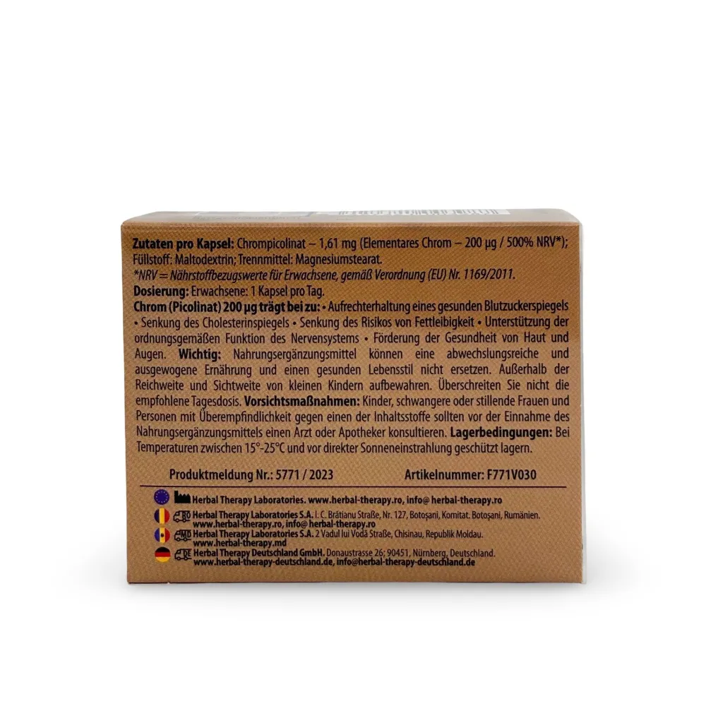 Herbal Therapy Chrom (Picolinat) 200 μg>