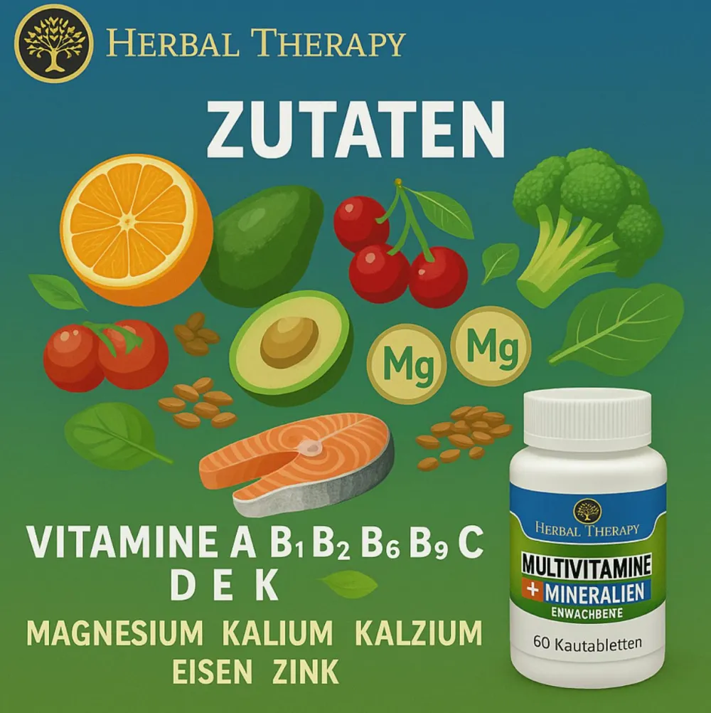 Herbal Therapy MULTIVITAMINE + MINERALIEN Erwachsene| Online