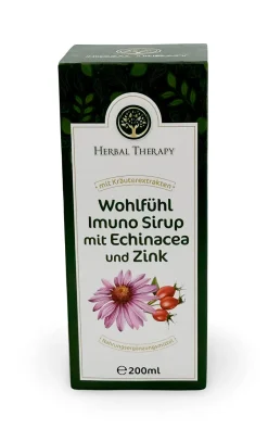 Herbal Therapy Wohlfühl -Imuno-Sirup mit Echinacea und Zink| Outlet