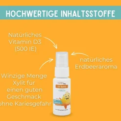 Herby Family® Vitamin D3 Spray für Kinder ab 3 Jahren| Sale