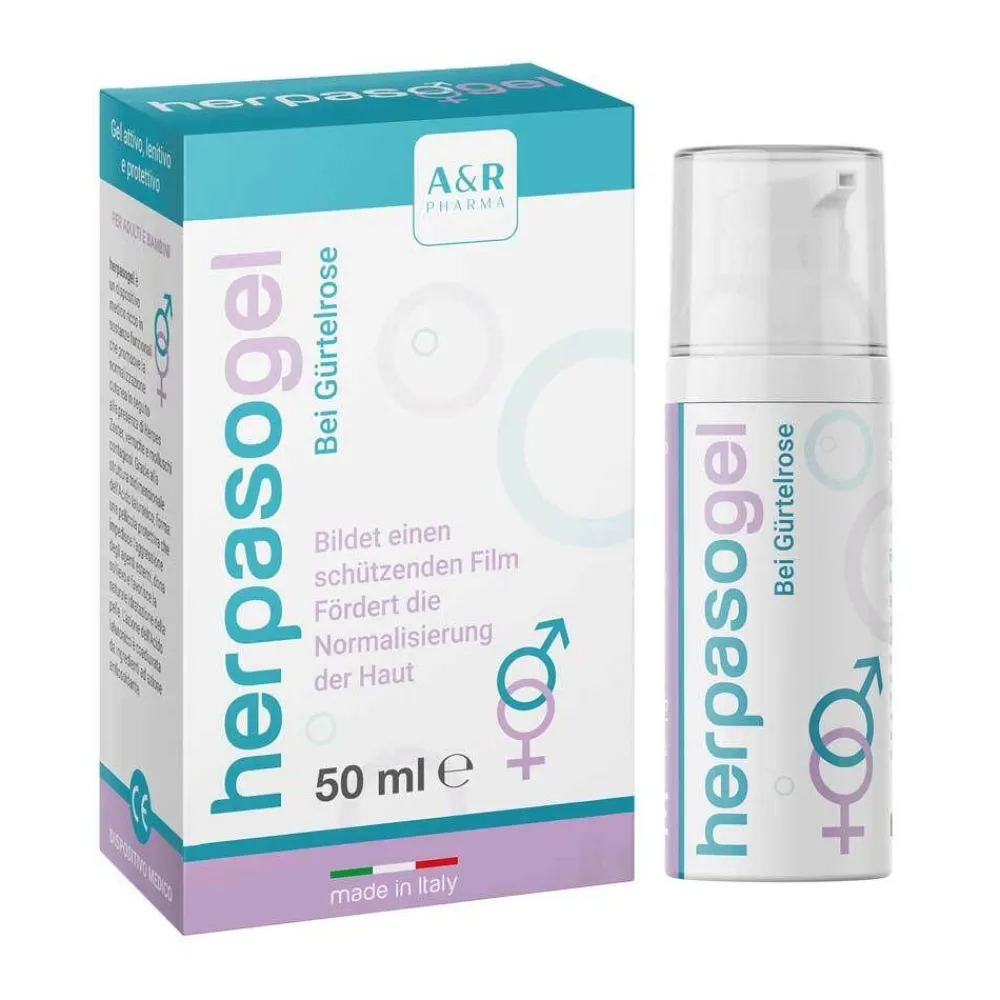 Herpasogel bei Gürtelrose | Fördert die Normalisierung der Haut bei Herpes zoster> Hot