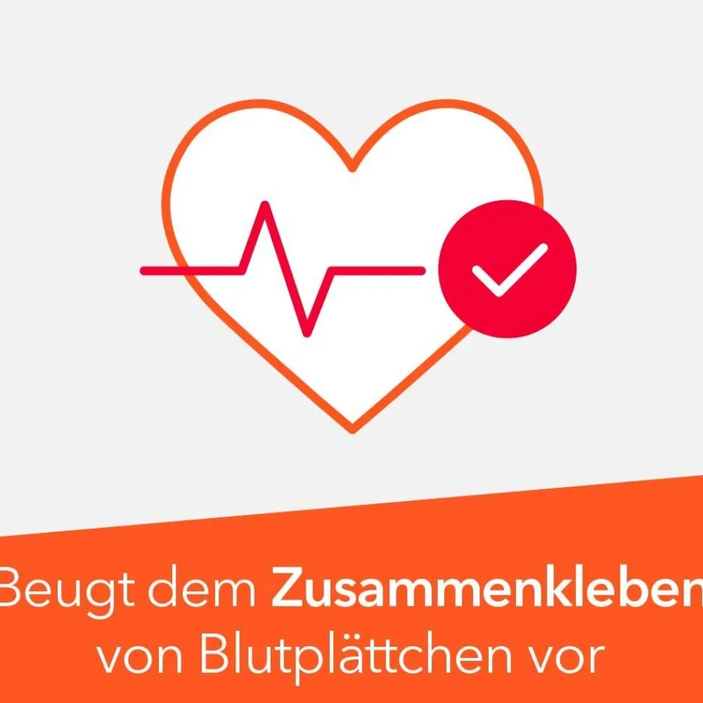 HerzASS-® 100 mg: mit gerinnungshemmender Acetylsalicylsäure – schützt die Blutplättchen vor dem Verklumpen und beugt Herzinfarkten sowie Schlaganfällen vor, 100 Tabletten>ratiopharm Discount