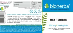 Hesperidin 320 mg 100 Kapseln PZN 19642646> New