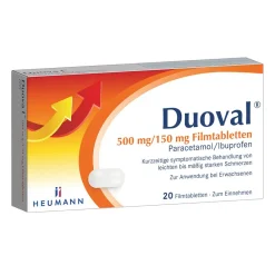 HEUMANN Duoval® 500 mg/150 mg Filmtabletten| Hot